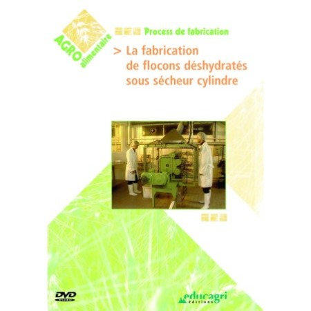 La fabrication de flocons déshydratés sous sécheur cylindre