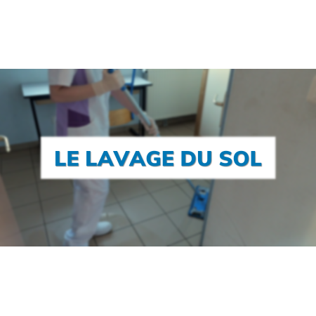 Le lavage du sol