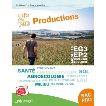 Biologie-Ecologie 2de Bac pro Productions