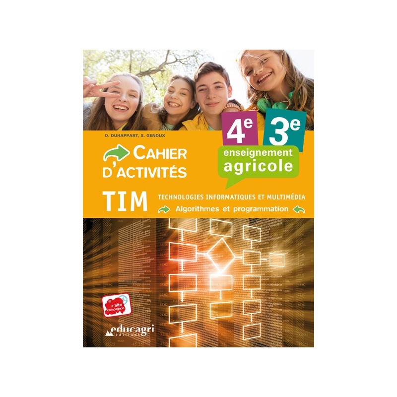 TIM 4e / 3e Enseignement agricole TIM 4e / 3e Enseignement agricole