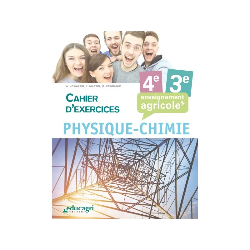 Physique Chimie 4e/3e Cahier d'exercices