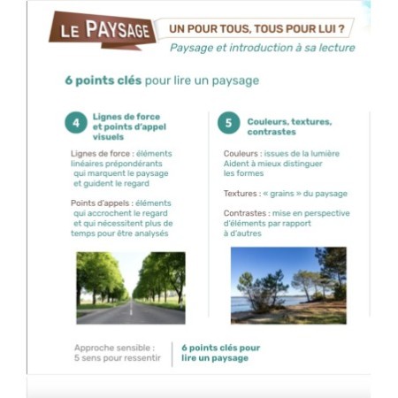 Le paysage, un pour tous, tous pour lui ?