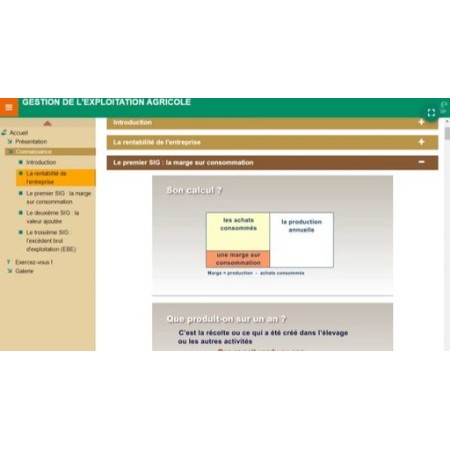 Gestion de l'exploitation agricole : présentation