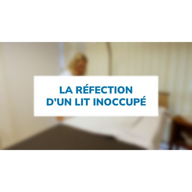 La réfection de lit inoccupé La réfection de lit inoccupé