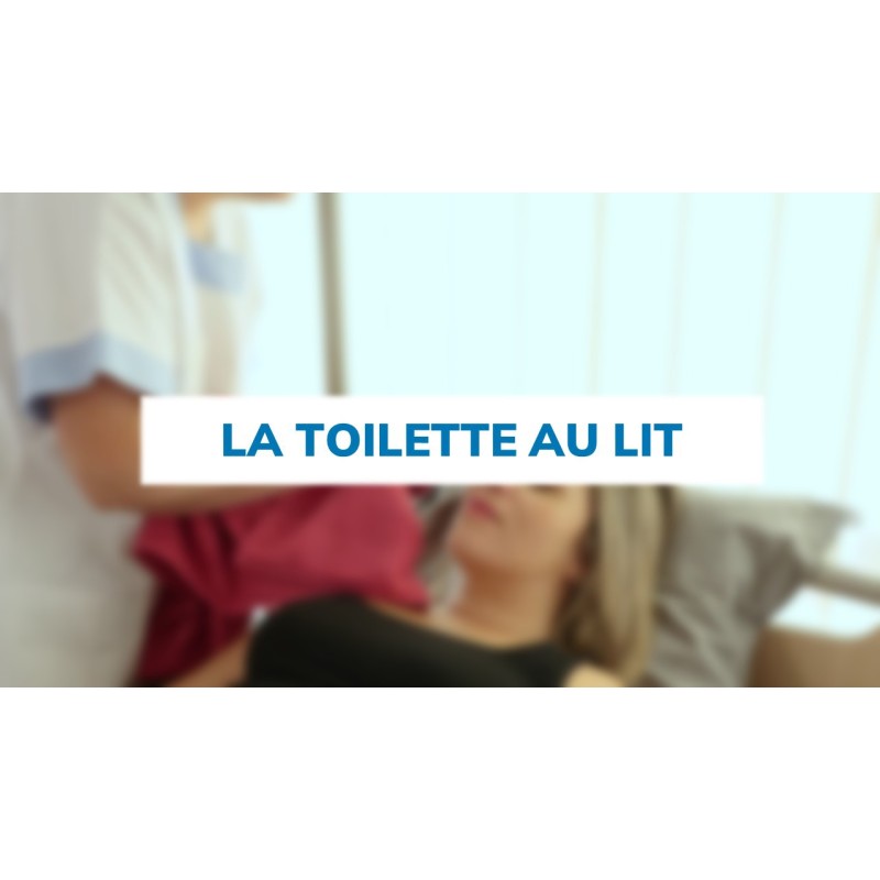 La toilette au lit La toilette au lit