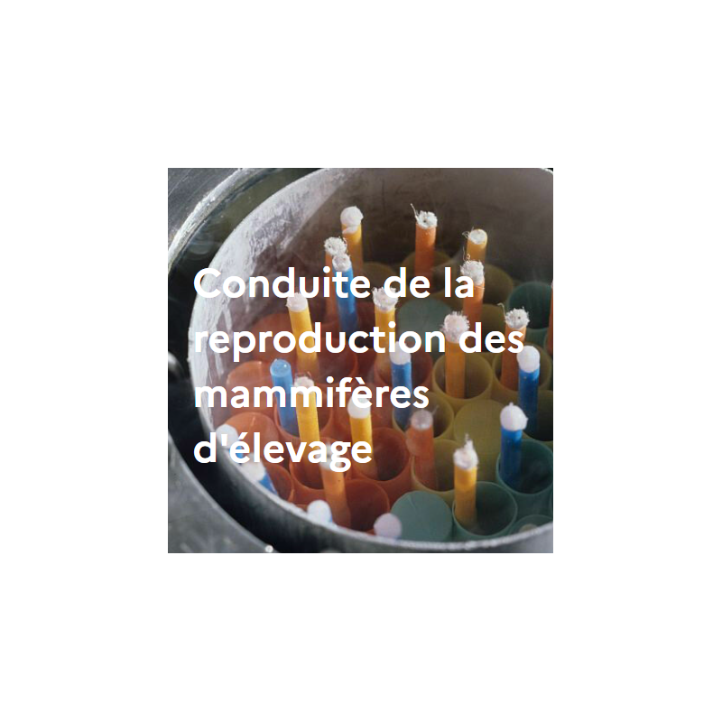 Conduite de la reproduction des mammifères d'élevage Conduite de la reproduction des mammifères d'élevage
